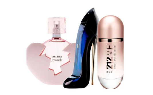 Set 2 Mujer - ThankUNext, Good Girl & 212VIP